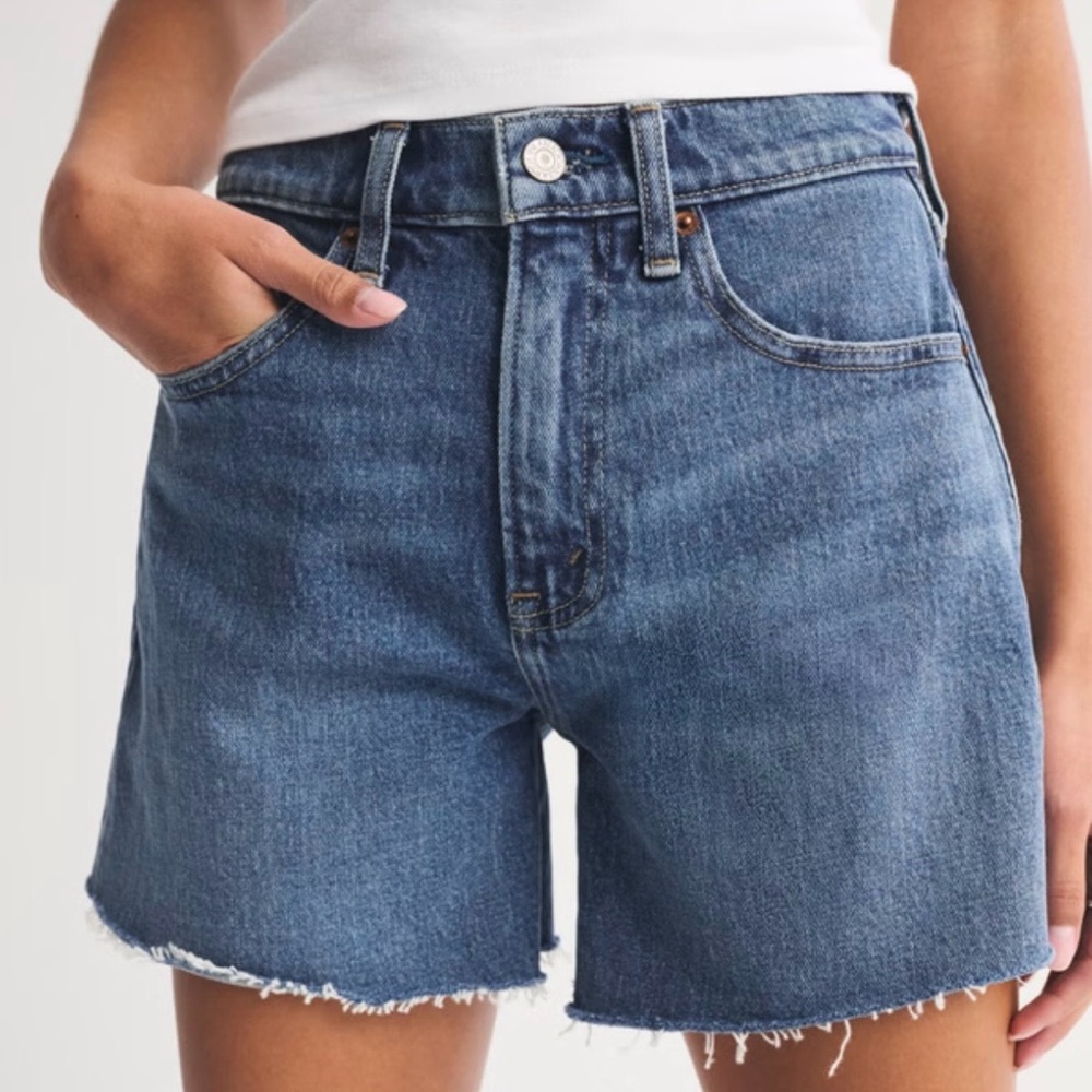 abercrombie high-rise dad short - Picture 4 of 4